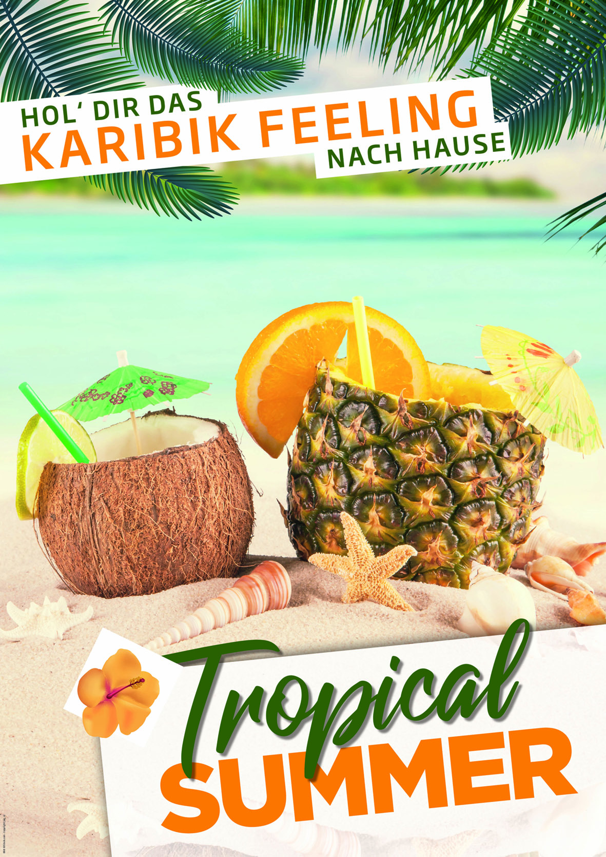 <b>Themenplakat Juli 2018</b><br />“Tropical Summer“